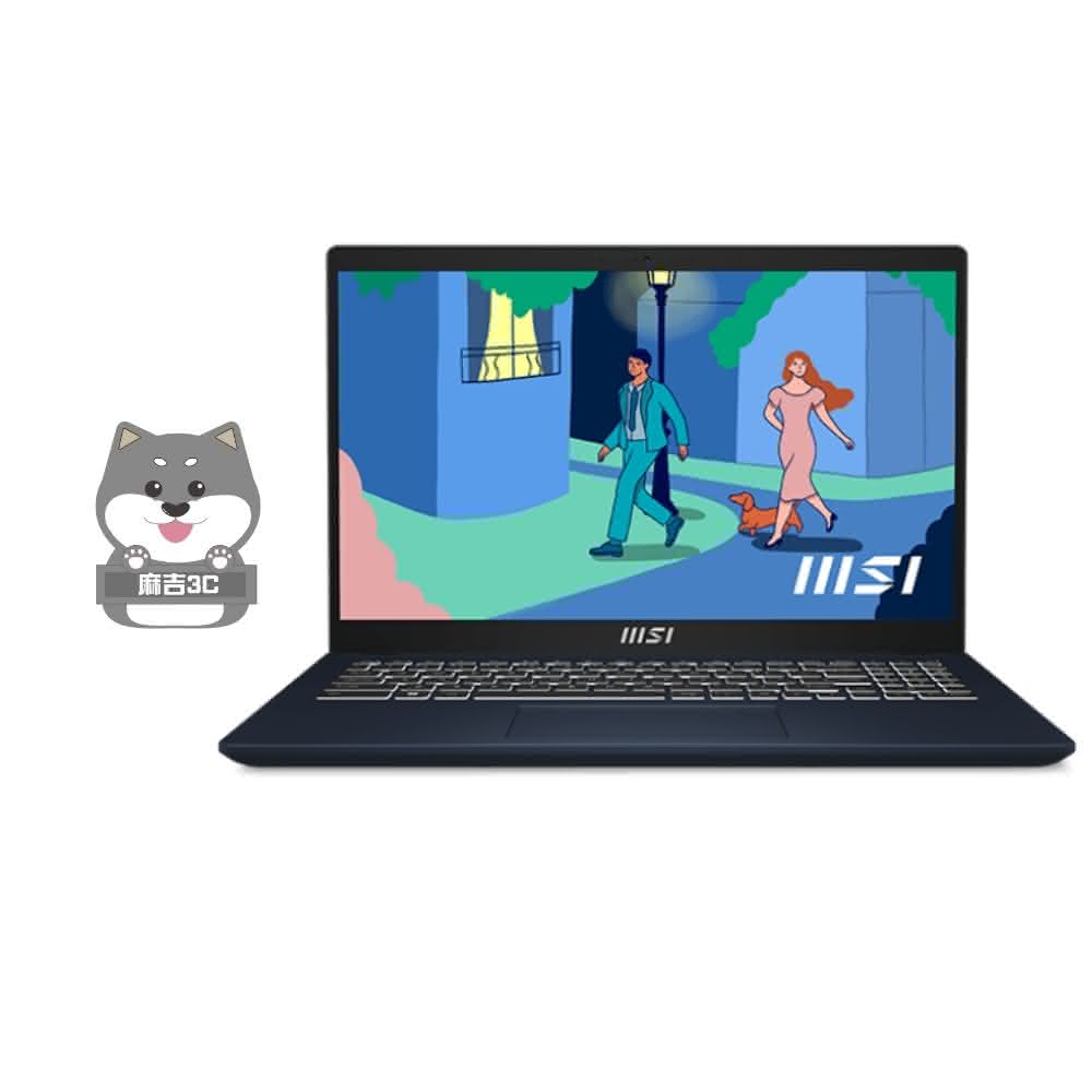 【MSI 微星】▲極致輕薄 1.7kg▲15吋 Modern 15 B12M 446TW/i3-1215U/512G/W11