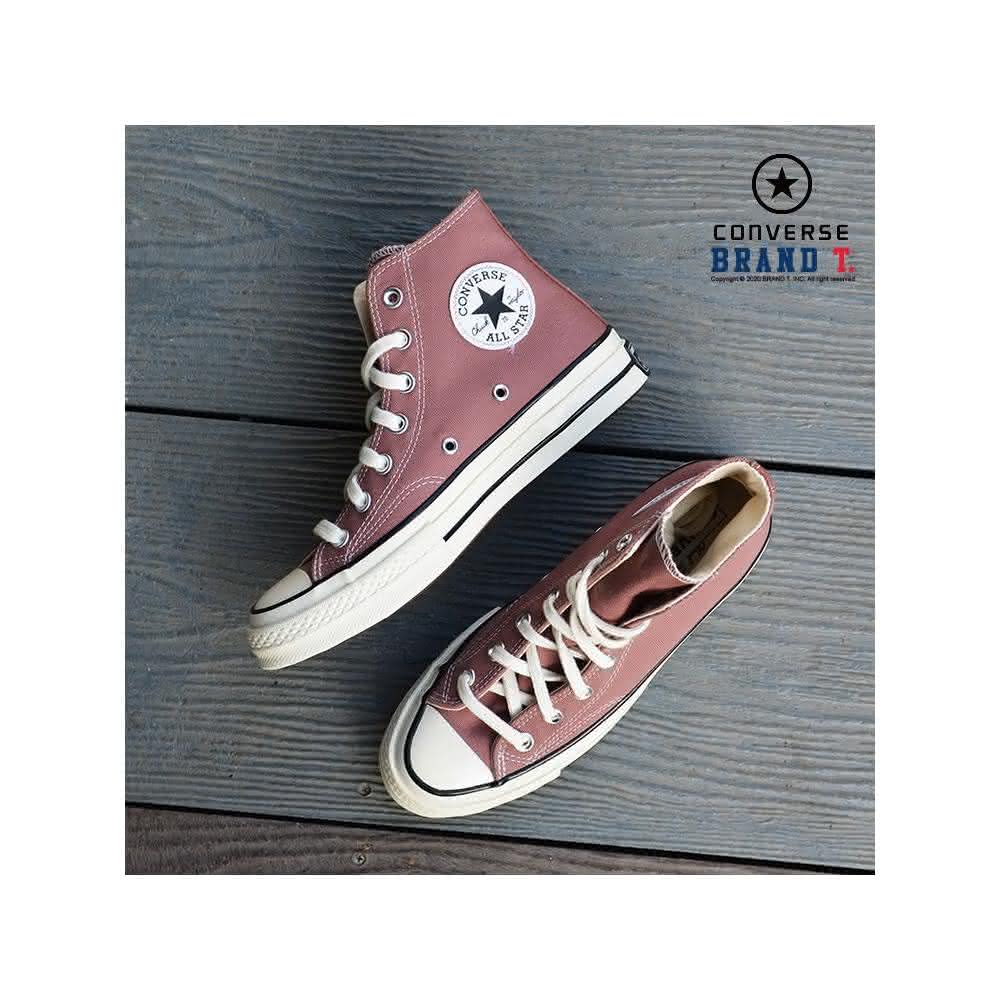 【BRAND T.INC】CONVERSE CHUCK TAYLAR 70S 1970 168510C 豆沙 三星標 高筒帆布鞋