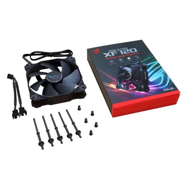 ASUS 華碩】ROG STRIX XF 120 磁懸浮軸承/PWM/1800RPM/抗震襯墊/風扇