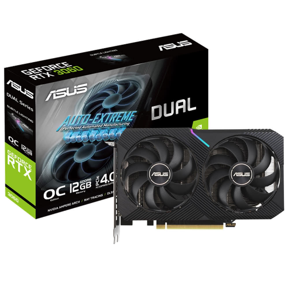 【ASUS 華碩】DUAL-RTX3060-O12G-V2 顯示卡