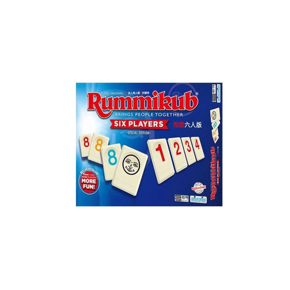 拉密 六人版 Rummikub XP 拉密6人標準版 高雄龐奇桌遊