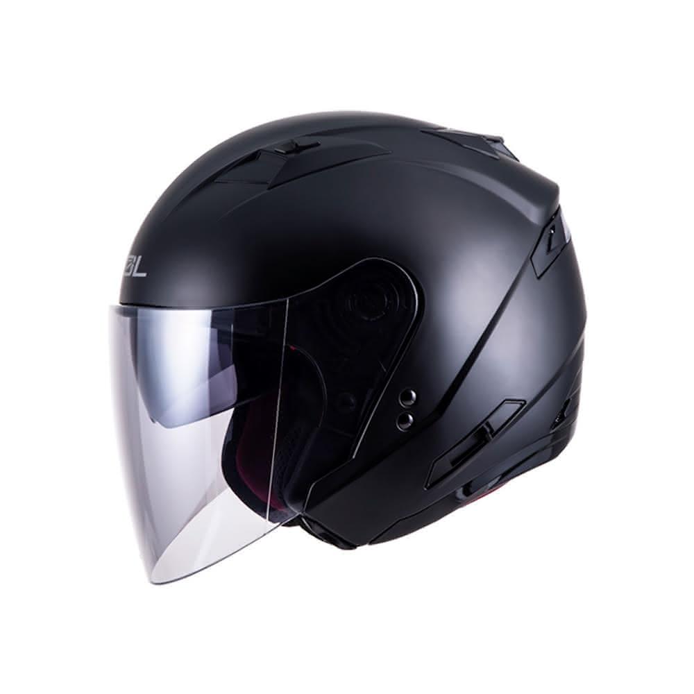 【SOL Helmets】SO-7開放式安全帽 素色_素消光黑｜SOL安全帽官方商城(3/4罩｜雙D扣｜內墨片｜眼鏡溝｜LED燈)