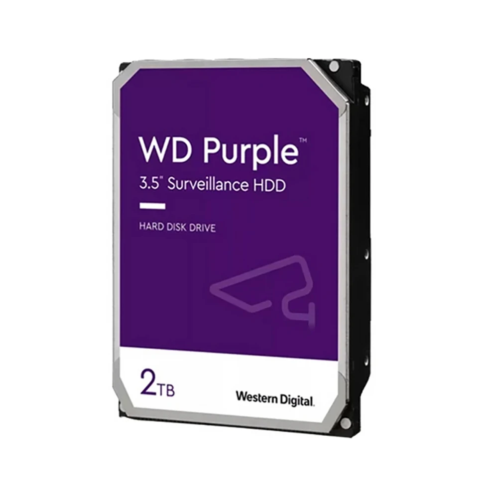 【WD 威騰】紫標 2TB 3.5吋監控碟(AV影音監控)