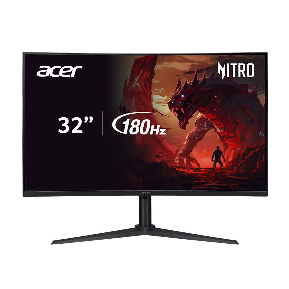 【Acer 宏碁】XZ322QU V3 曲面螢幕32型/2K/180Hz/1ms/VA