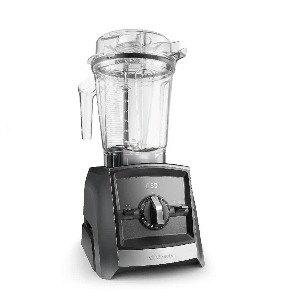 美國Vitamix全食物調理機Ascent領航者時尚黑果汁機(A2500I-B)