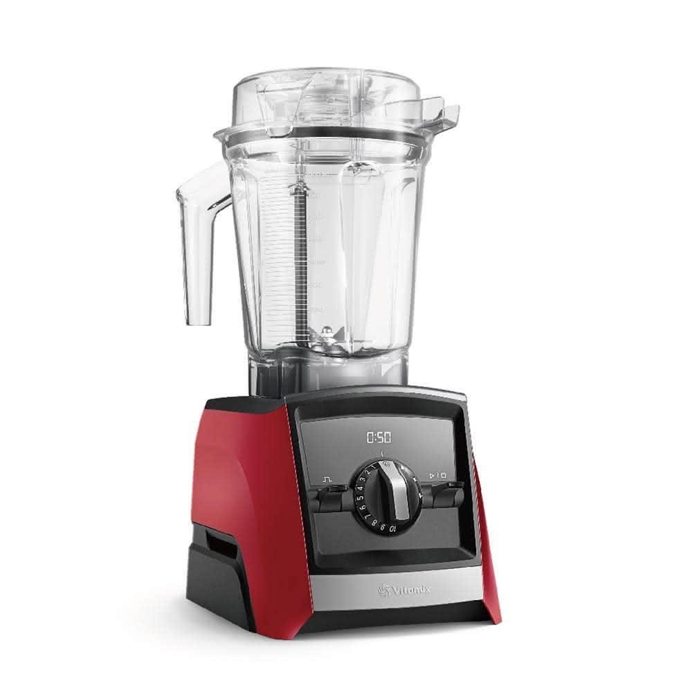 美國Vitamix全食物調理機Ascent領航者紅色果汁機(A2500I-R)