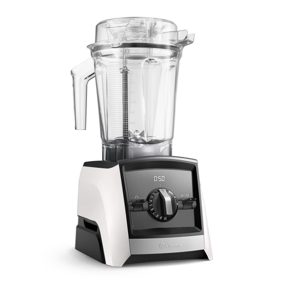 美國Vitamix全食物調理機Ascent領航者白色果汁機(A2500I-W)