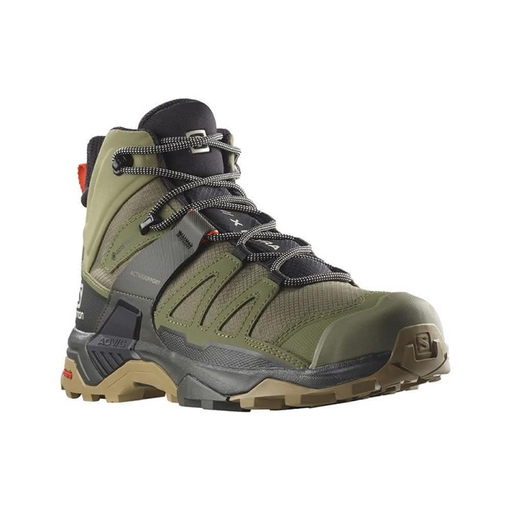 【salomon】男 X ULTRA 4 GTX 寬楦中筒登山鞋(417399)