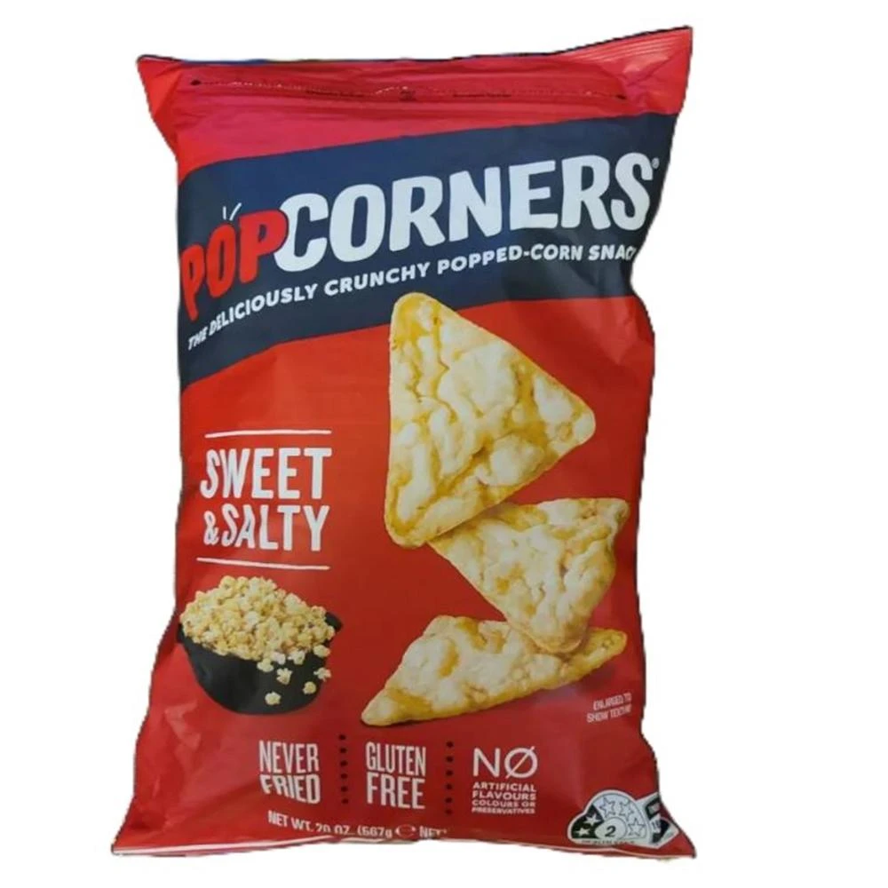 Popcorners 爆米花脆片鹹甜口味 一包567公克(Popcorners 爆米花脆片)