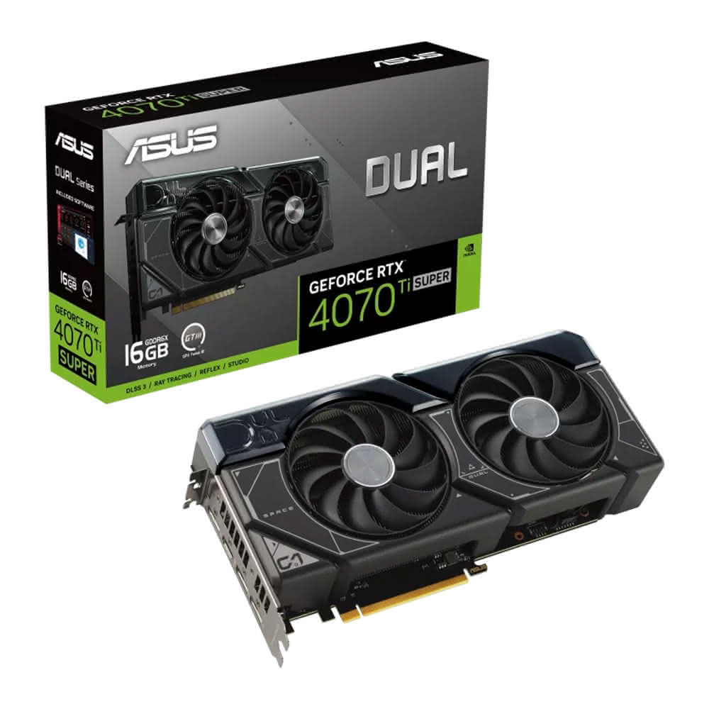 【ASUS 華碩】DUAL-RTX4070TIS-16G