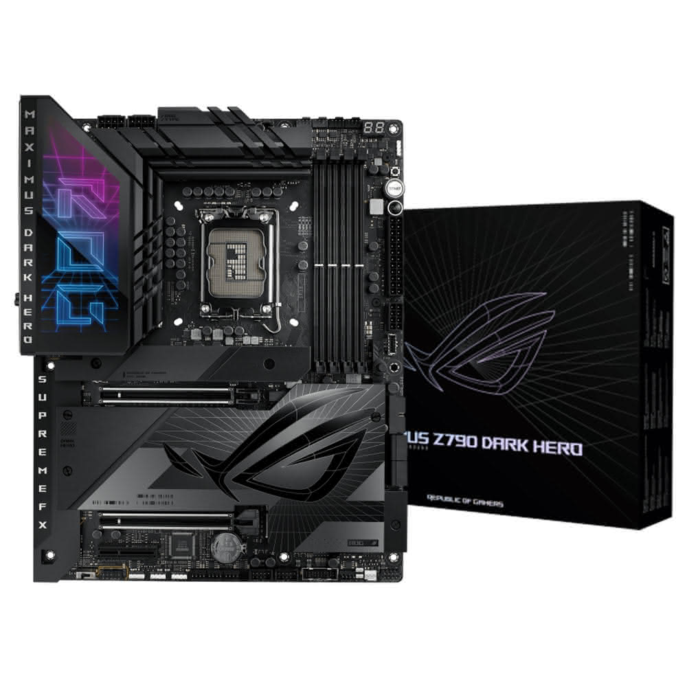 【ASUS 華碩】ROG MAXIMUS Z790 DARK HERO D5/ATX/3+2年保/LGA1700