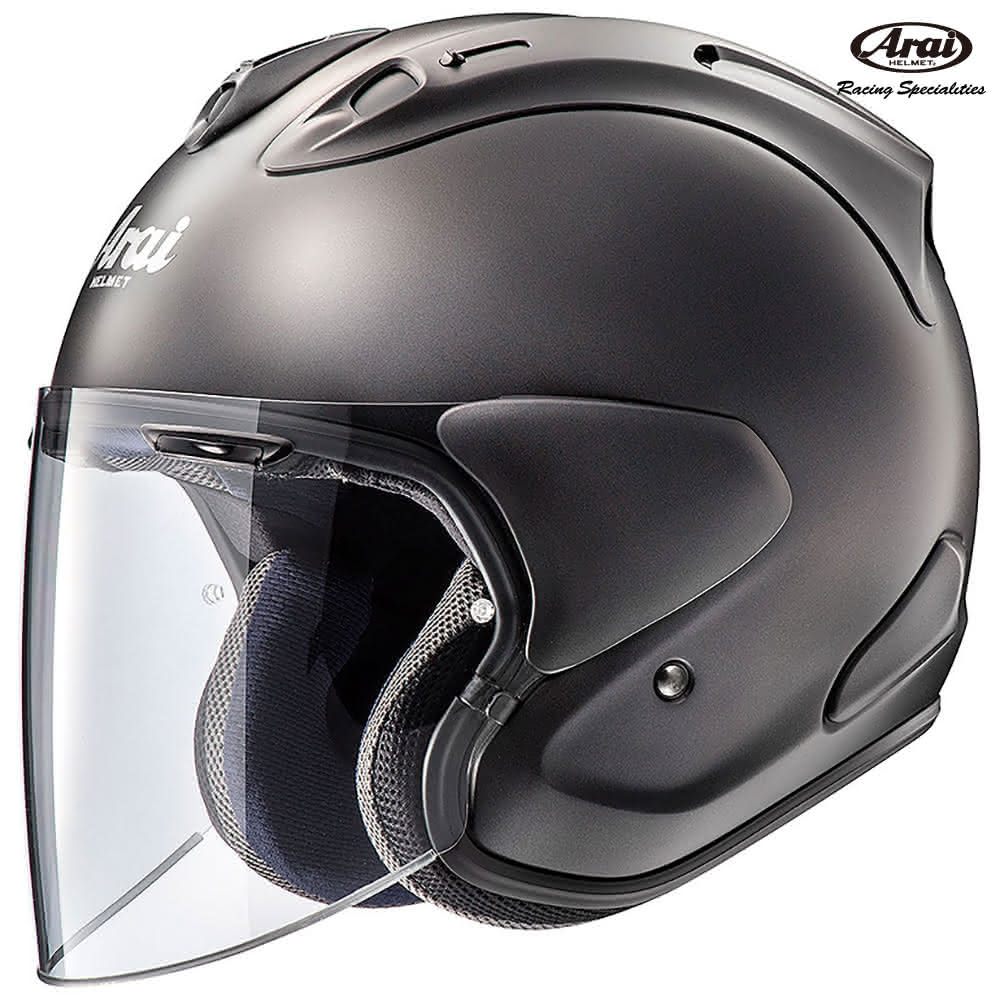 【Arai】VZ-RAM Flat Black 消光黑 3/4罩 安全帽 公司貨(素色)