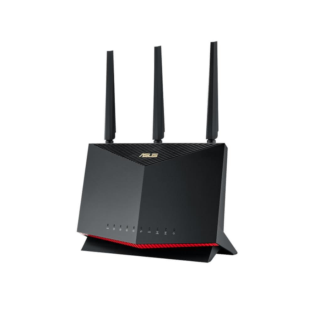 【ASUS 華碩】RT-AX86U PRO 雙頻 WiFi 6 電競無線路由器(分享器)