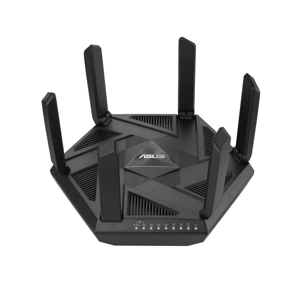 【ASUS 華碩】RT-AXE7800 WiFi 6E 三頻 路由器 分享器