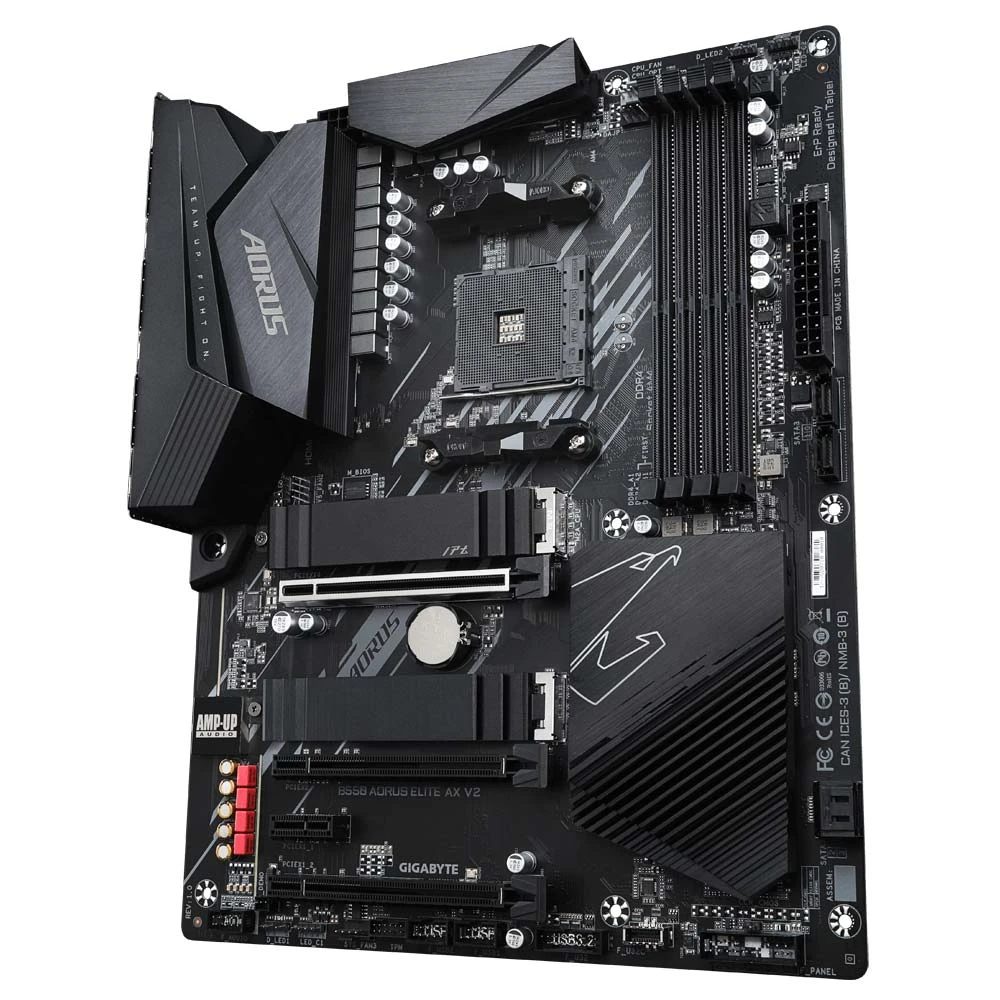 【GIGABYTE 技嘉】B550 AORUS ELITE AX V2(ATX/1H1P/Realtek 2.5+無線 主機板)