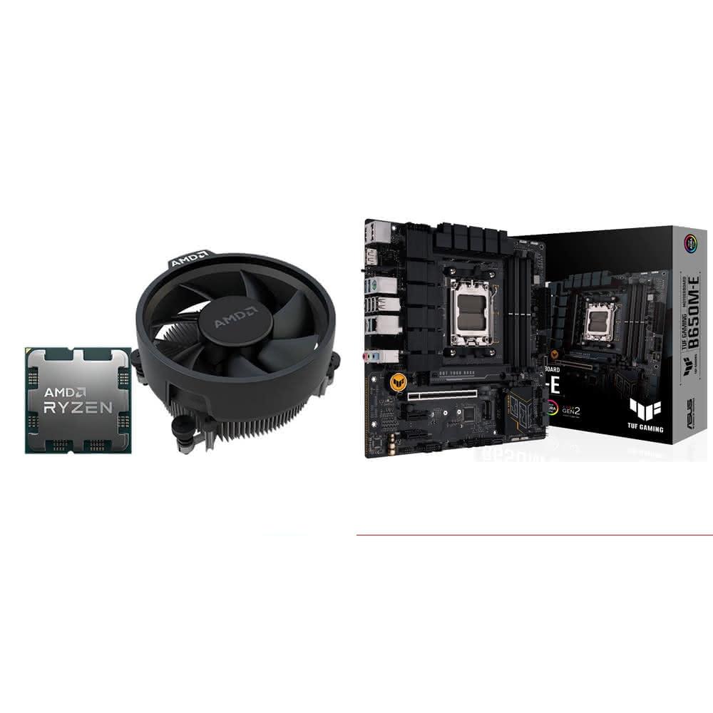 【AMD 超微】《自MO價》R5 7500F MPK+華碩 TUF GAMING B650M-E M-ATX主機板