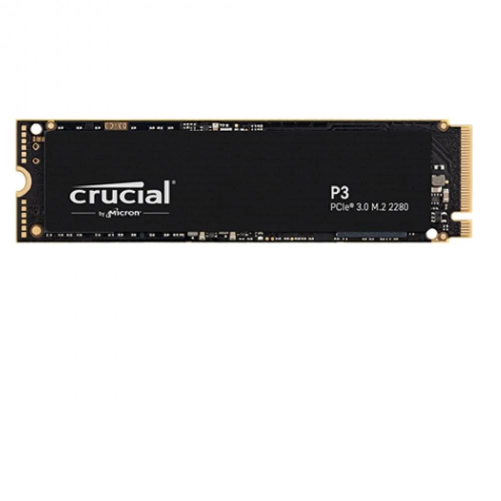 【Crucial 美光】P3 2TB/M.2 PCIe Gen3(讀:3500M/寫:3000M/QLC/五年保)