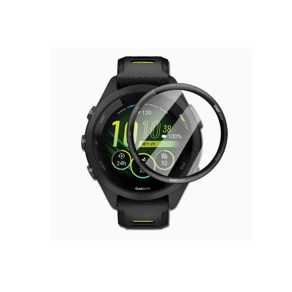 3D曲面複合 適用 Garmin Forerunner 265 / 265S PMMA+PC 防刮 全螢幕保護膜 保護貼(保護貼 軟膜 滿版)