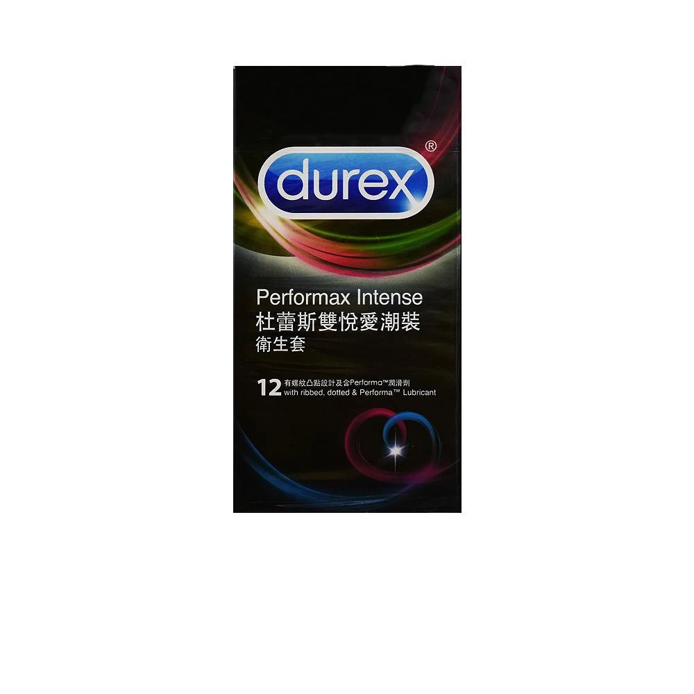 【Durex 杜蕾斯】杜蕾斯 保險套 雙悦愛潮 12入