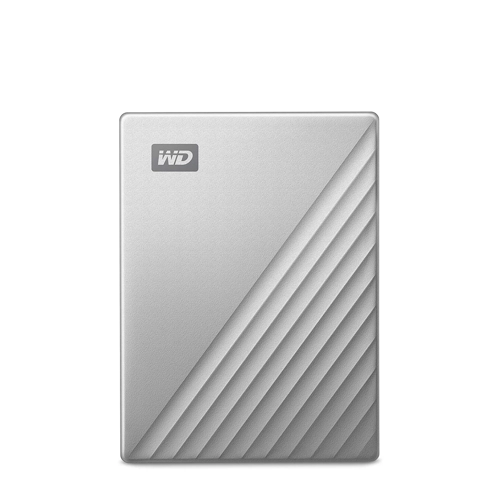 【WD 威騰】My Passport Ultra for Mac 2TB 2.5吋 USB-C 外接硬碟《炫光銀》