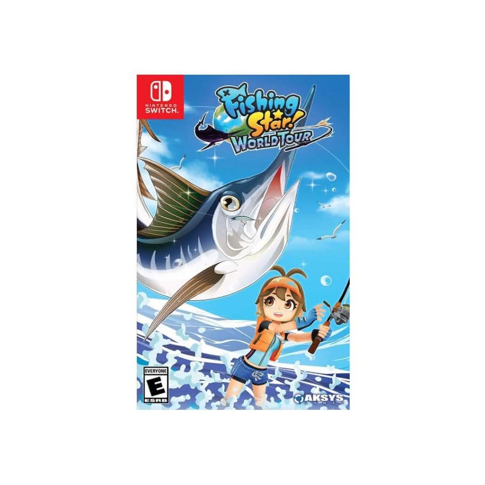 【Nintendo 任天堂】NS Switch 釣魚明星世界巡迴賽 美版 支援中文