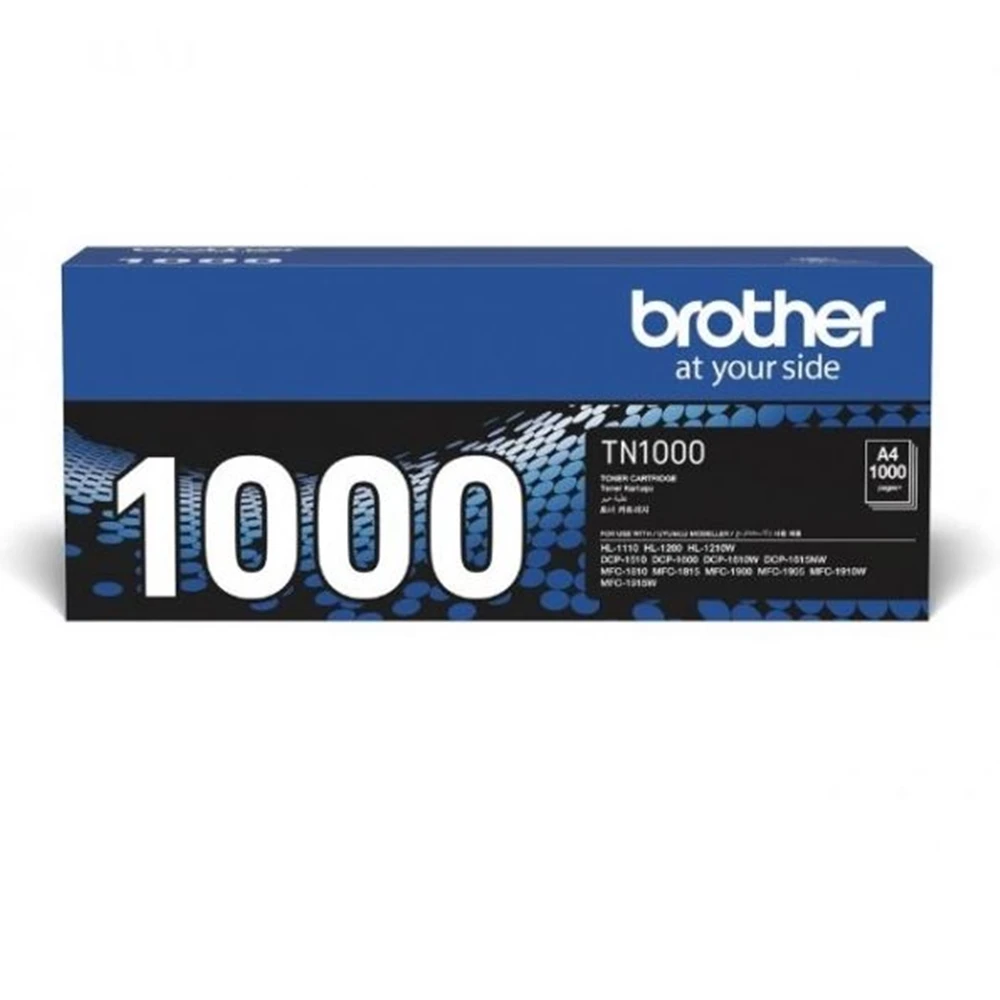 【Brother 兄弟牌】TN-1000 TN1000 含稅 黑色原廠碳粉匣(TN-1000 TN1000 含稅 黑色原廠碳粉匣)