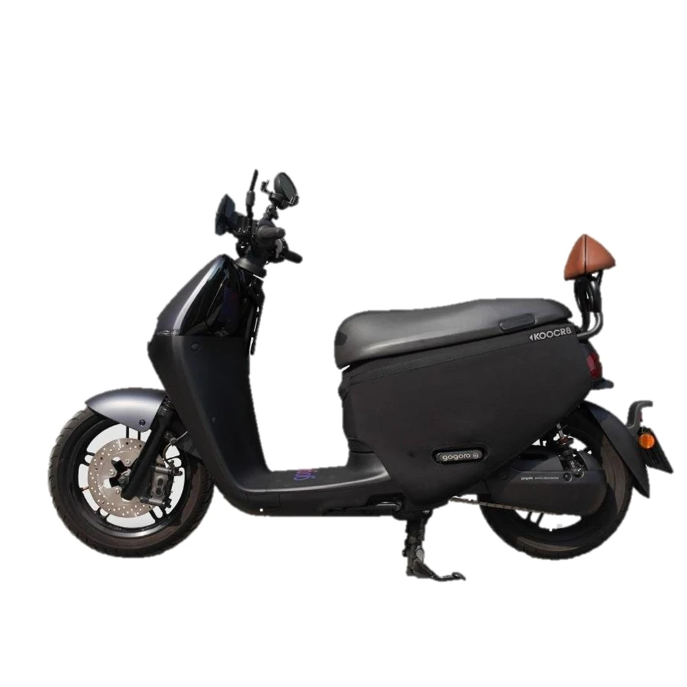 【Gogoro】黑色 潛水布 口袋車套 premium gogoro2 S2 delight 專用(口袋收納 防水 防刮 gogoro 素色 車套 防刮套 保護套)