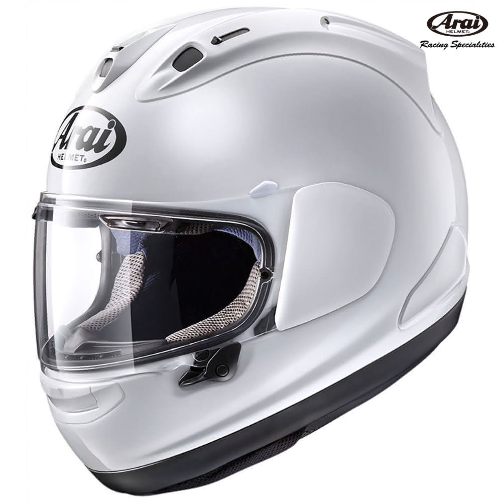 【Arai】RX-7X Glass-White 珍珠白 素色 全罩 安全帽 公司貨(經典素色款式)