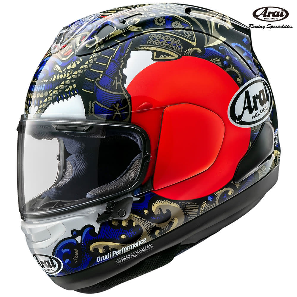 【Arai】RX-7X Samurai 武士帽 全罩 安全帽 公司貨(選手彩繪帽)