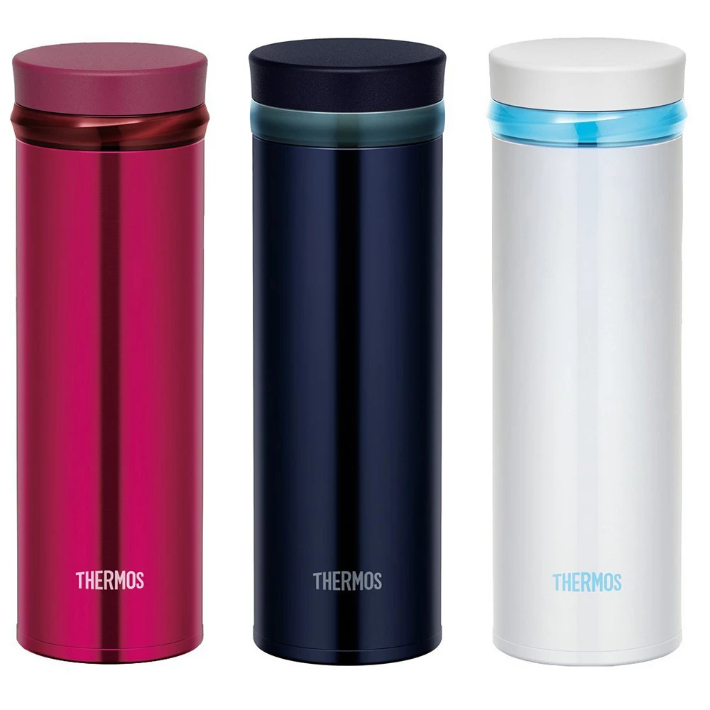 【THERMOS 膳魔師】不銹鋼真空保溫杯 500ML(旋蓋直飲 超輕量 JNO-500 JNO-501 JNO-502)