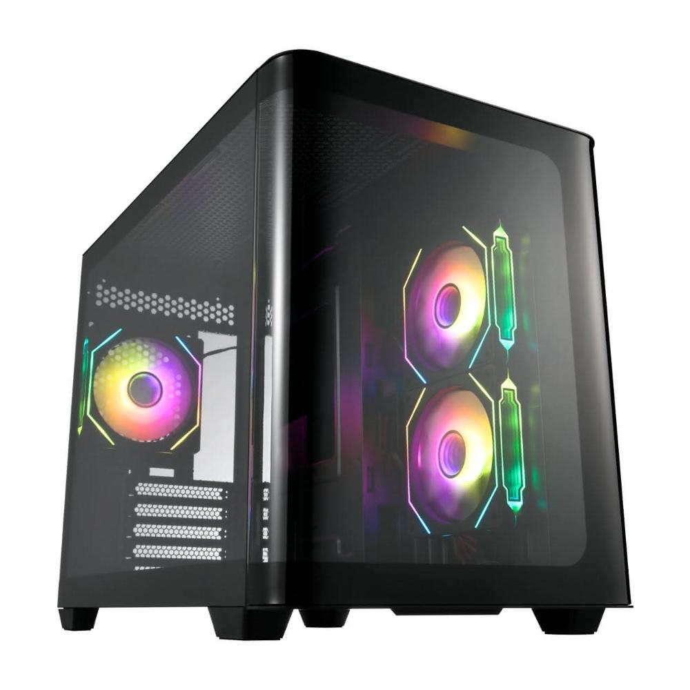 【微星平台】I7-14700+RTX 4060ti 曲面海景房(I7-14700/B760M D5/32G/1TB/4060ti/650W/組裝電腦/含系統)