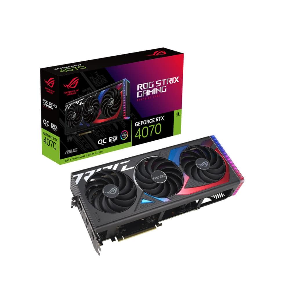 【ASUS 華碩】華碩 ROG-STRIX-RTX4070-O12G-GAMING