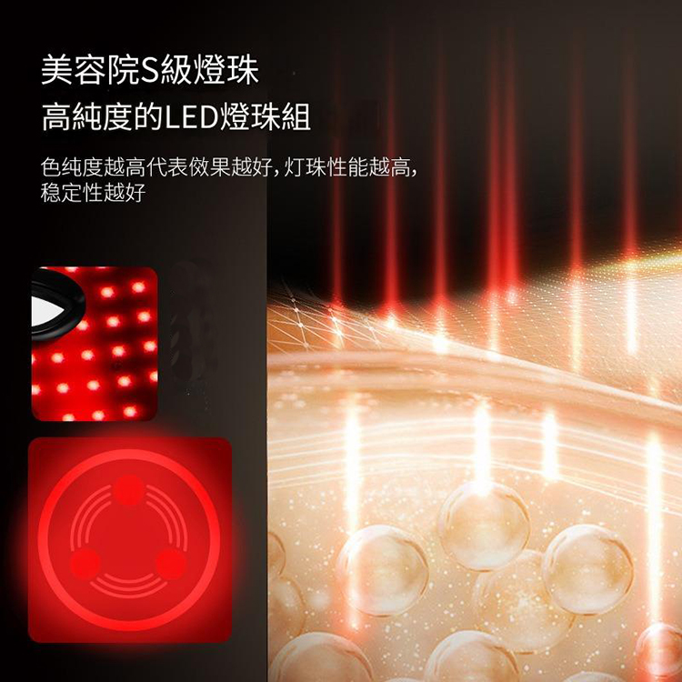 美容院S級燈珠 高純度的LED燈珠組 色纯度越高代表傚果越好,灯珠性能越高, 稳定性越好 