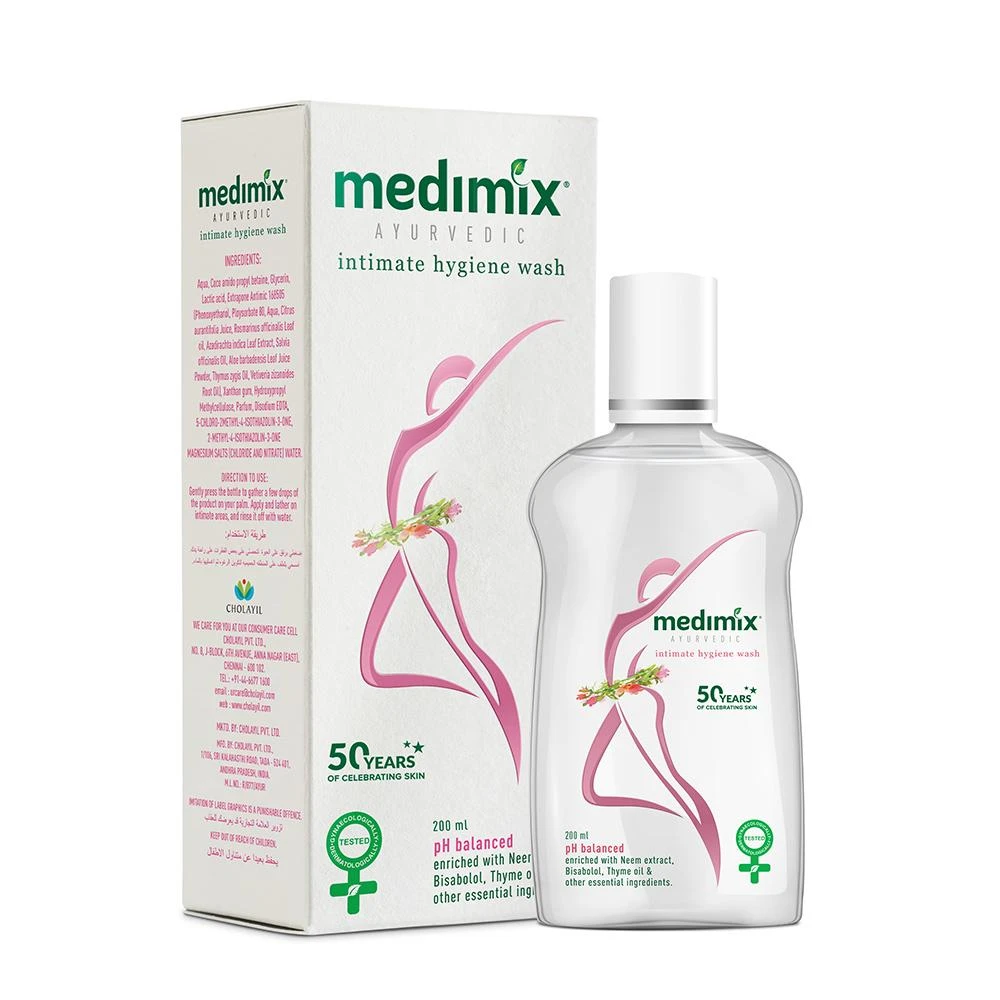 【Medimix】即期品 Medimix 印度原廠授權 阿育吠陀秘植萃私密處潔膚露200ml