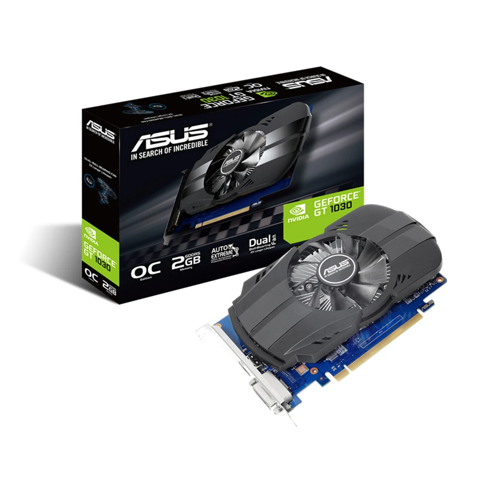 【ASUS 華碩】Phoenix GeForce GT1030 2GB DDR5 顯示卡PH-GT1030-O2G