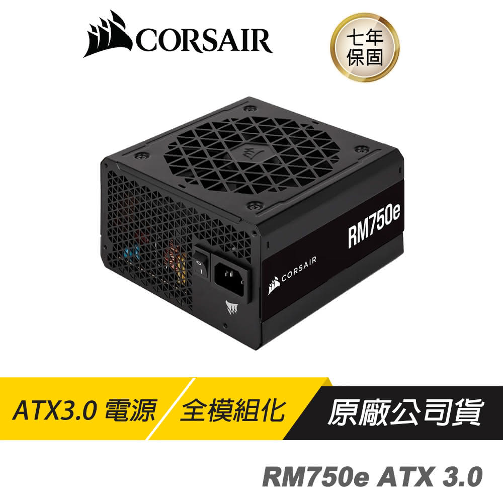 CORSAIR RM750e ATX 3.0 80PLUS GOLD 難しい 電源