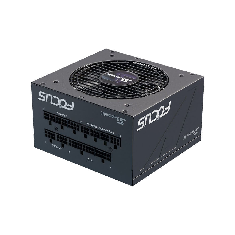 【Seasonic 海韻】FOCUS GX1000 黑色 電源供應器(金牌/全模組/10年保固/1000W)