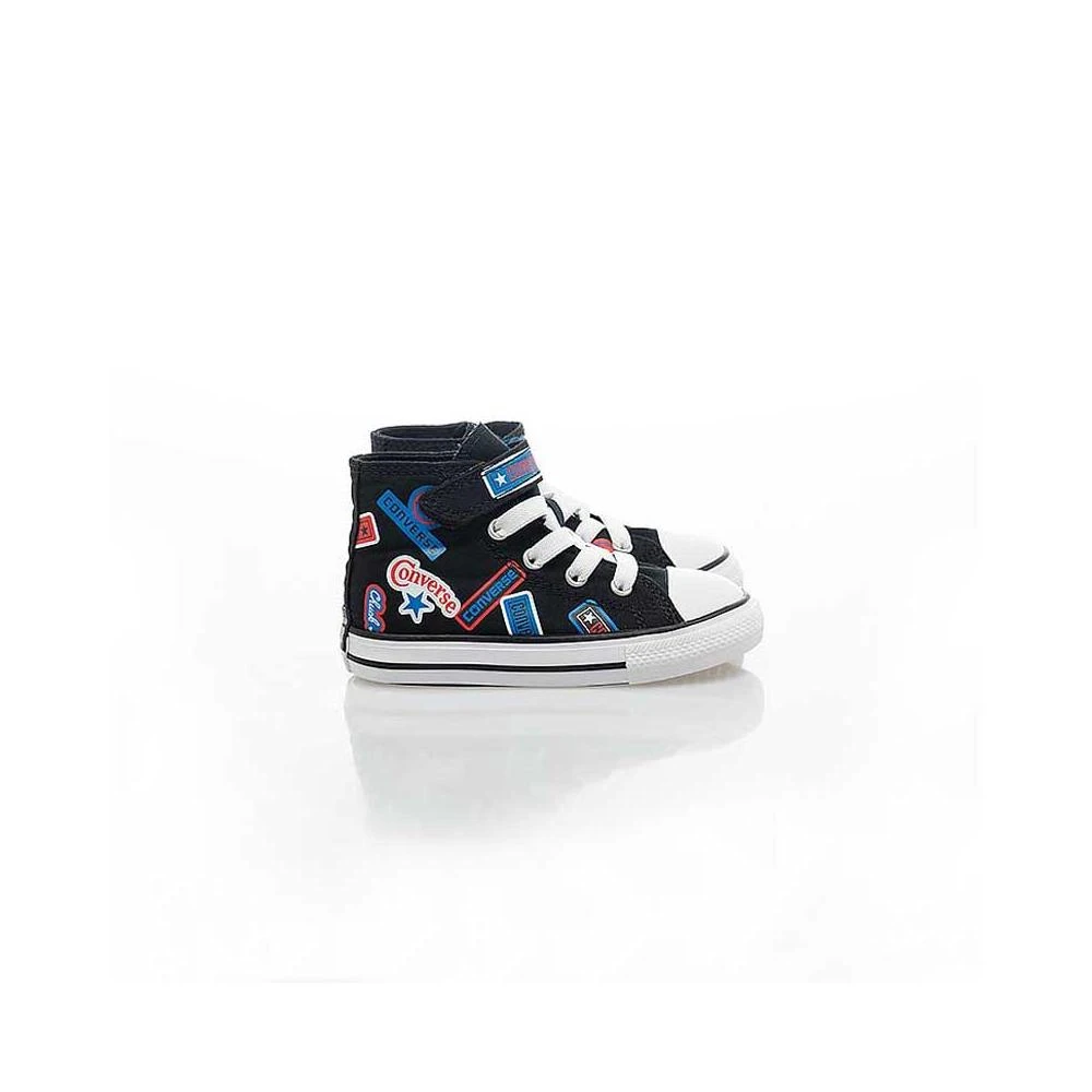 【CONVERSE】Chuck Taylor All Star 1V 小童 魔鬼氈 復古休閒鞋 A06357C