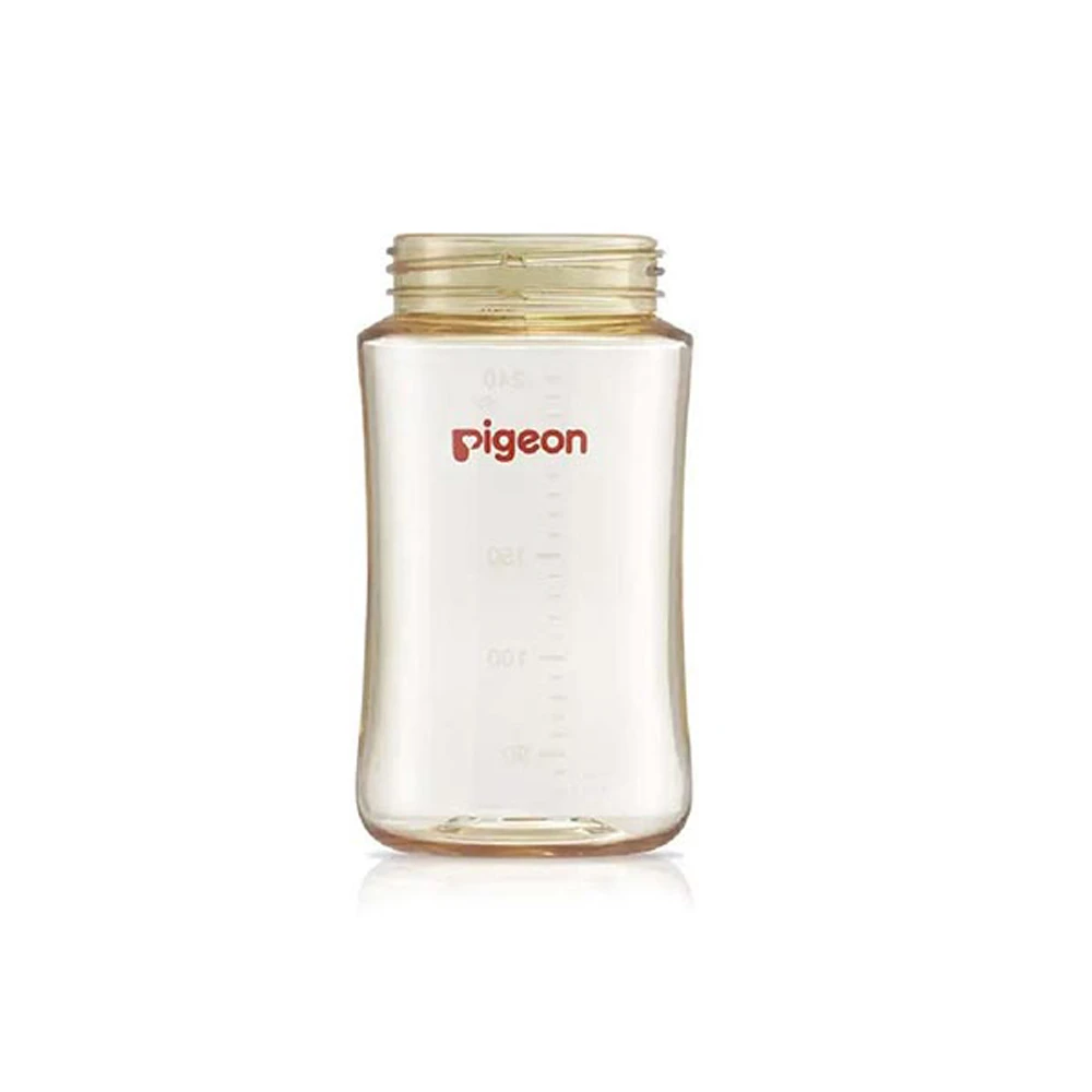 【Pigeon 貝親】第三代寬口PPSU素色空瓶240ml(奶瓶)