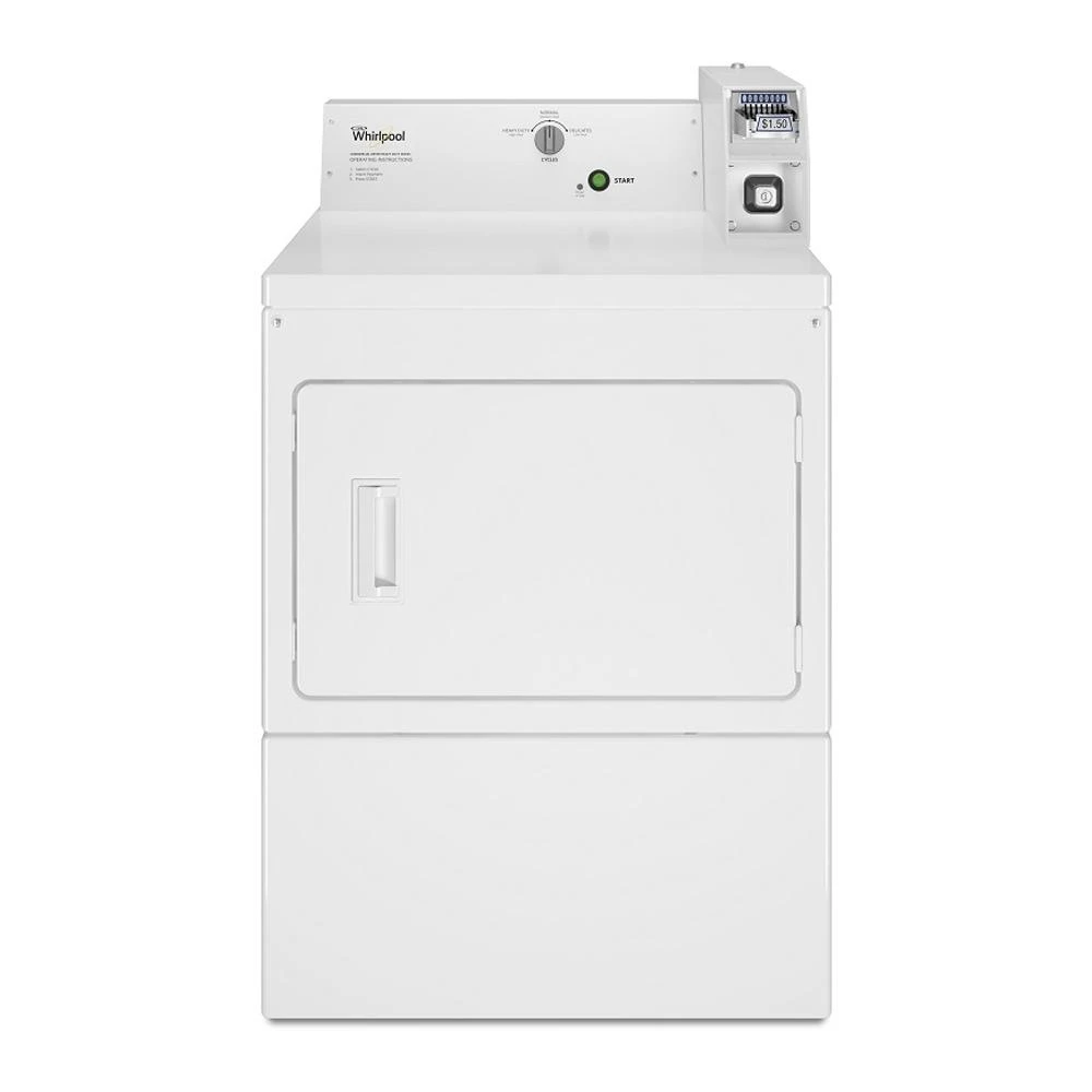 【Whirlpool 惠而浦】( CEM2765FQ ) 12KG 美製 3行程商用投幣式乾衣機-電力型《送基本安裝、舊機回收》