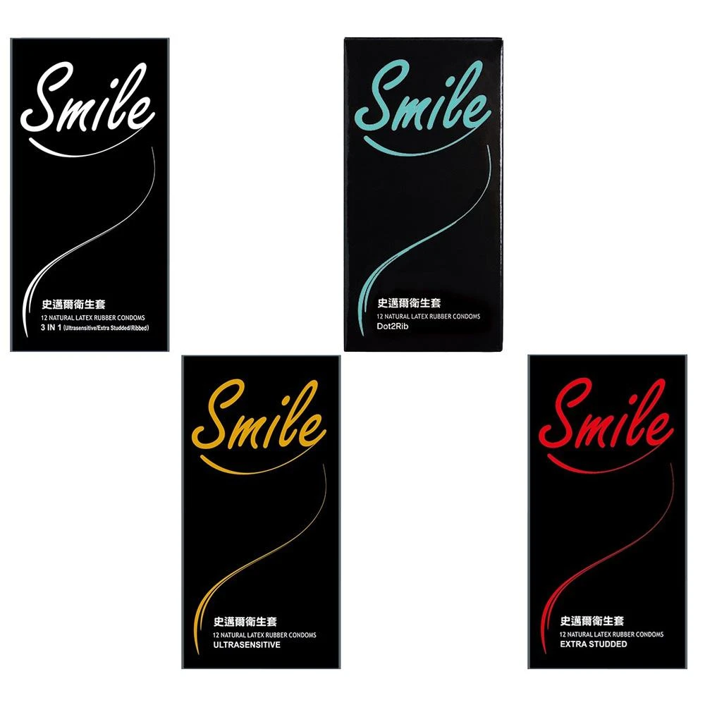 【smile 史邁爾】保險套12入 3合1 超薄 雙環魔粒 顆粒(smile 史邁爾 3合1 超薄 雙環魔粒 顆粒 保險套 安全套)