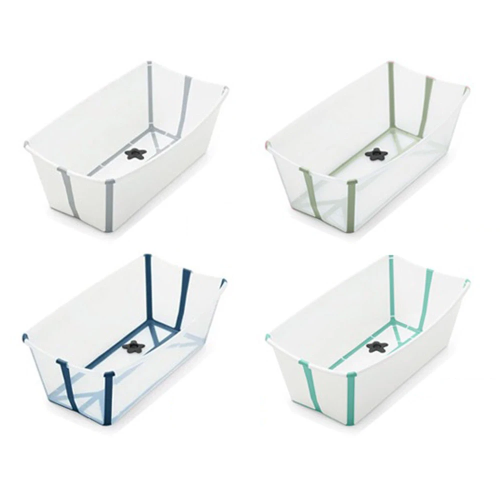 【STOKKE】Stokke Flexi Bath 摺疊式浴盆 公司貨  感溫款 -4色選擇(Stokke)