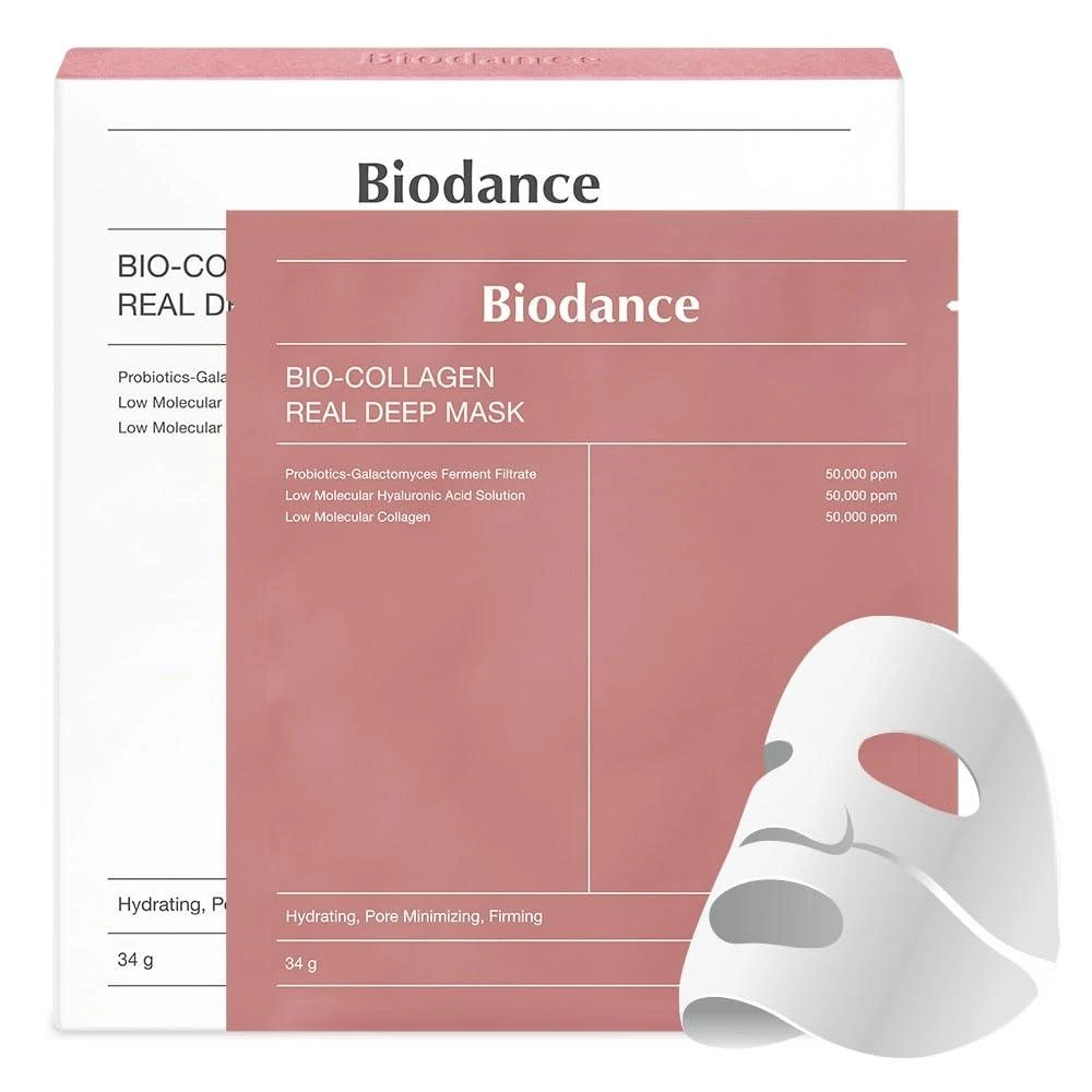 【Biodance】膠原蛋白實感深層全效面膜一盒四入(貝歐丹斯 韓國 正品)