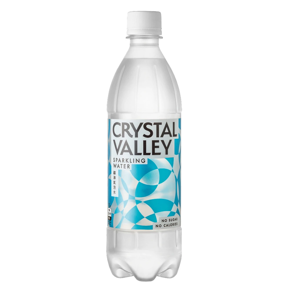 【JIN SHIN FA 金興發】金車Crystal Valley 礦沛氣泡水585ml 單瓶(超取最多10瓶 水 氣泡水 飲品)