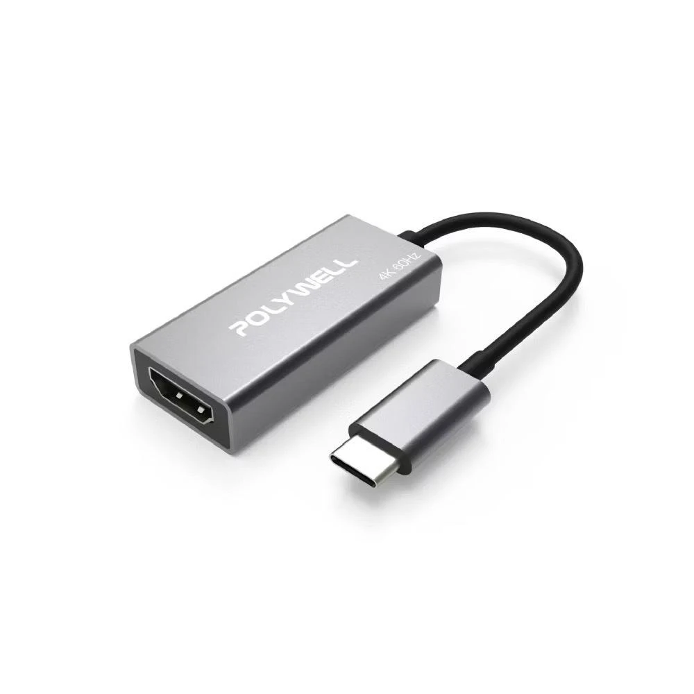 POLYWELL Type-C轉HDMI 訊號轉換器