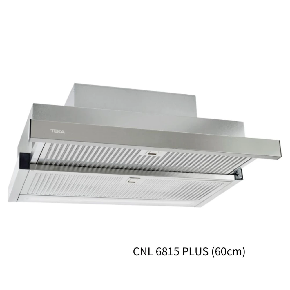 【TEKA】CNL 6815 PLUS (60cm)、CNL 9815 PLUS (90cm) 抽拉式油煙機 220V Turbo超強風力 隱藏式 排油煙機