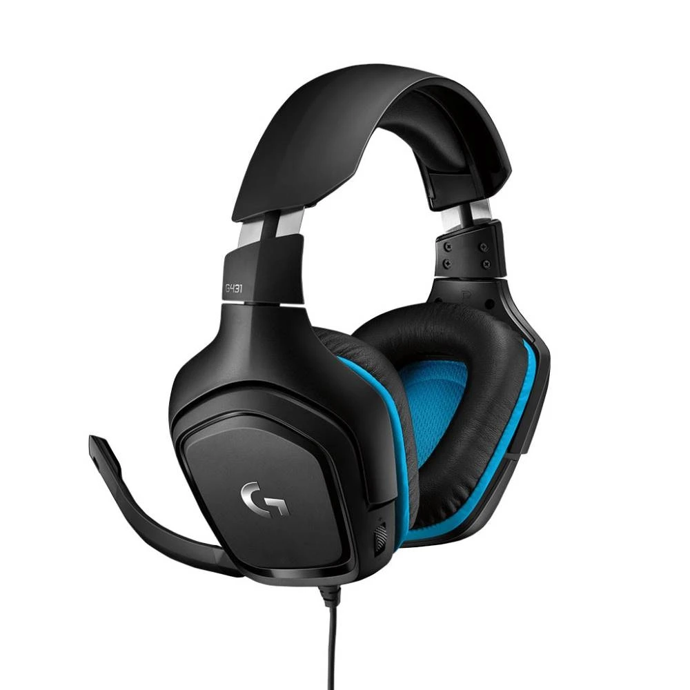 【Logitech G】Logitech G G431 7.1 聲道環繞音效 電競耳機麥克風(#G431#Logitech#羅技#耳機#麥克風#聲道#環繞音響#電競)