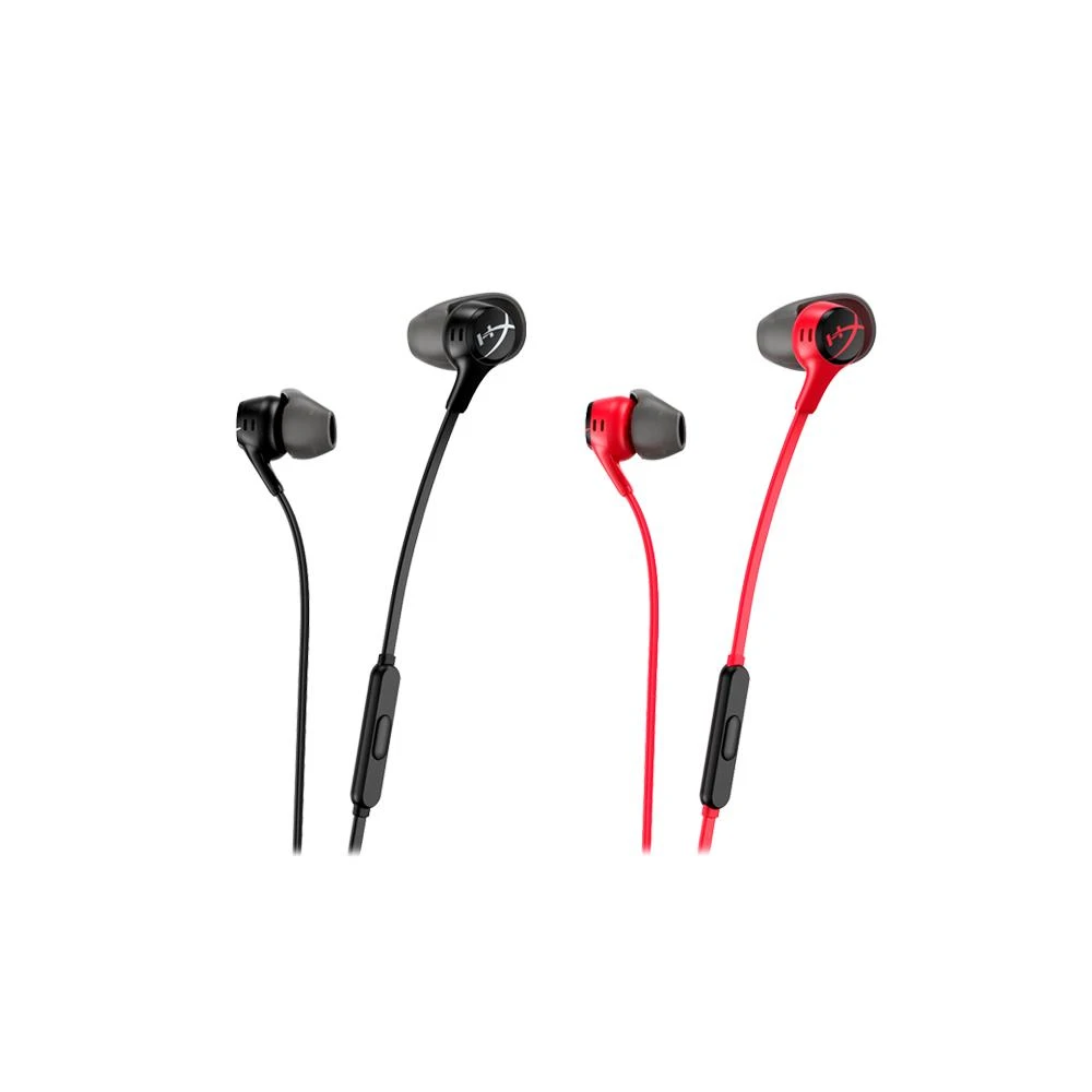 【HyperX】Cloud Earbuds II 入耳式 電競耳機 紅 黑色