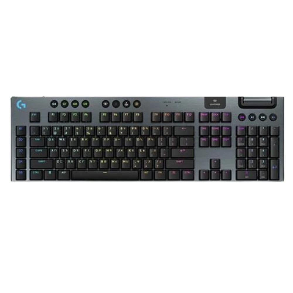 【Logitech G】羅技 G915 X 無線 RGB機械式電競鍵盤 青軸 黑色