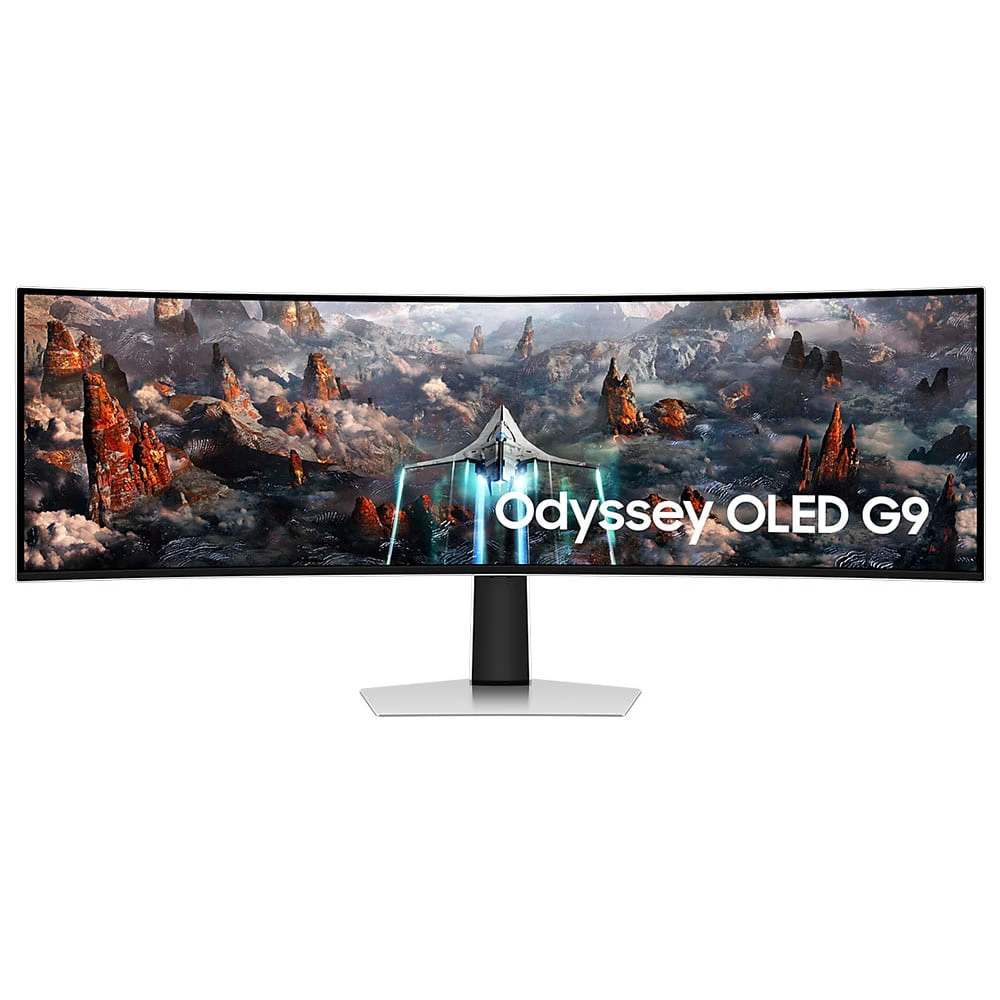 【Samsung 三星】S49CG934SC 曲面電競螢幕(49型/2K/OLED/內建喇叭)